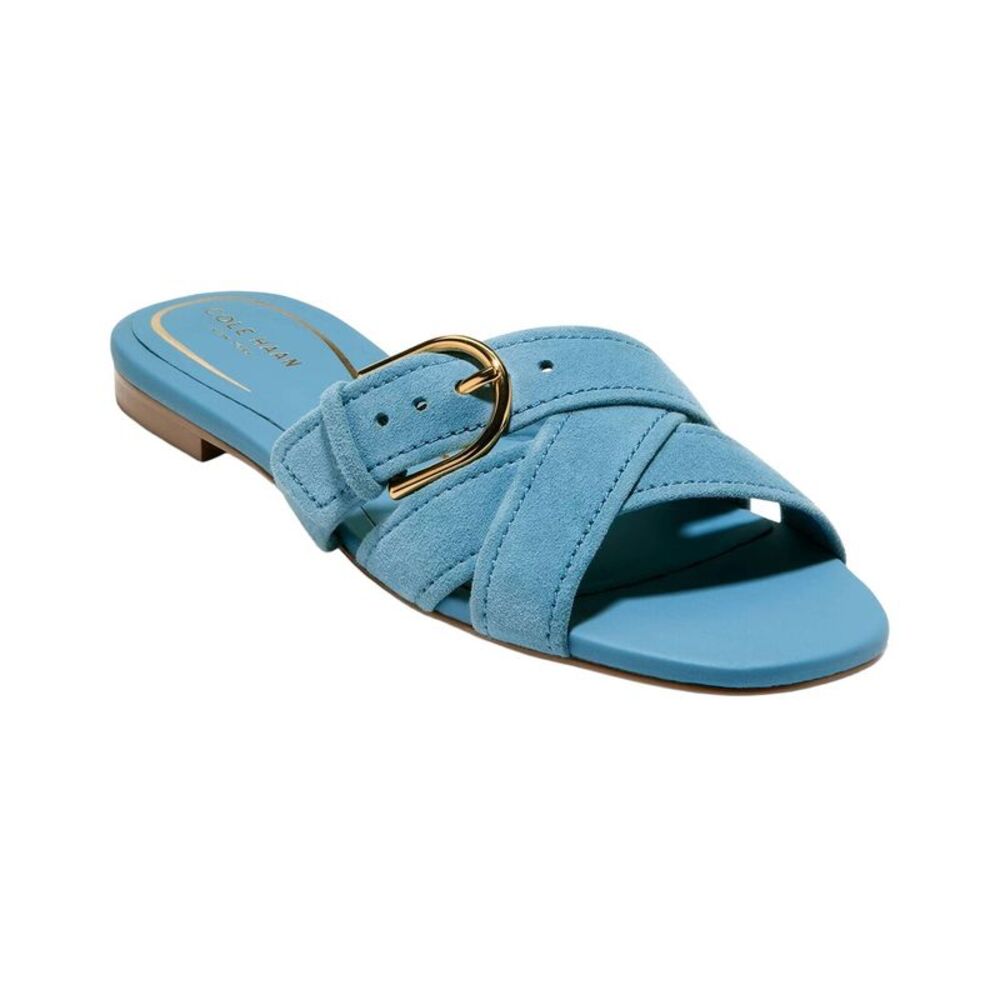 Cole Haan Velma Buckle Leather Sandal